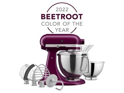 KitchenAid Artisan Stand Mixer in Beetroot - KSM195PSBE