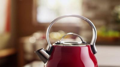KitchenAid 1.25L Electric Kettle in Brushed Stainless Steel - KEK1222SX