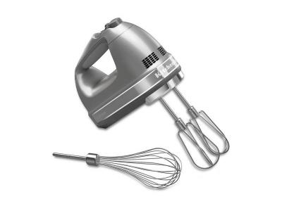 4" KitchenAid 7-Speed Hand Mixer in Contour Silver - KHM7210CU
