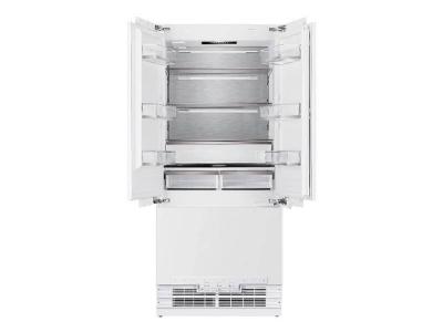36" Fulgor Milano 19.6 Cu. Ft. Built-in French Door Refrigerator - FM4FBM36IFBI