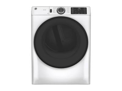 28" GE 7.8 Cu. Ft. Capacity Dryer With Built-in Wifi in White - GFD55ESMNWW