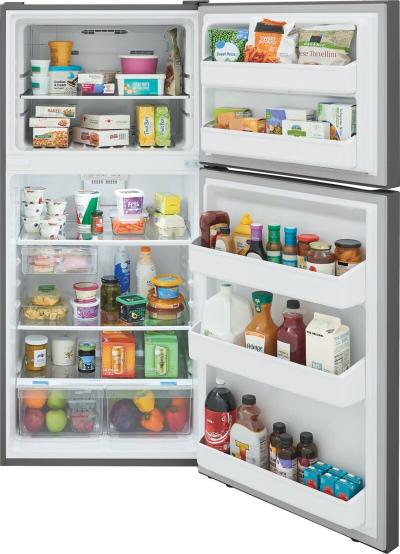 30" Frigidaire 18 Cu. Ft. Garage Ready Top Freezer Refrigerator - FRTE1835AS