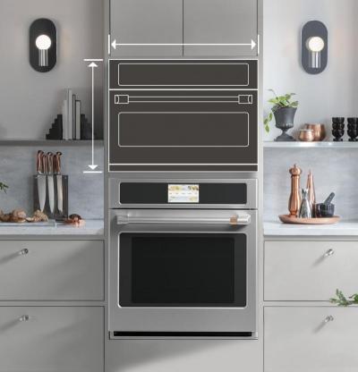 30" Café Smart Five in One Oven with 120V Advantium Technology - CSB913P2VS1