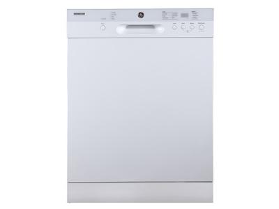 24" GE Built-In Dishwasher with Stainless Steel Tub  - GBF532SGMWW