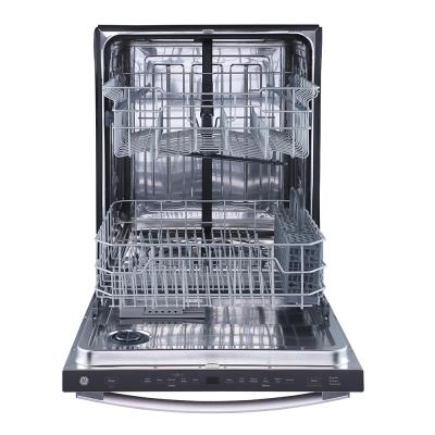 24" GE Built-In Top Control Dishwasher In Stainless Steel - GBT640SSPSS