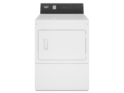 27" Maytag Commercial 7.4 Cu. Ft. Electric Dryer with Card Reader Ready or Non-Vend Canada - MDE20PRFZW