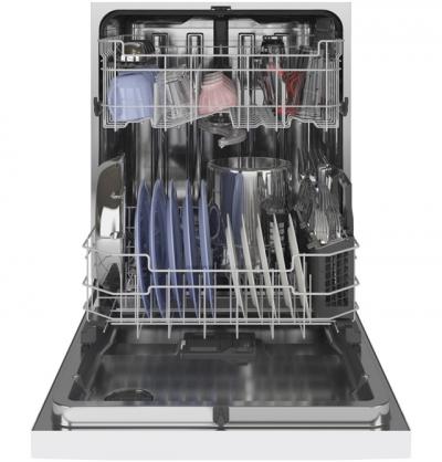 24" GE Built-In Dishwasher With Stainless Steel Tall Tub - GDF645SGNWW