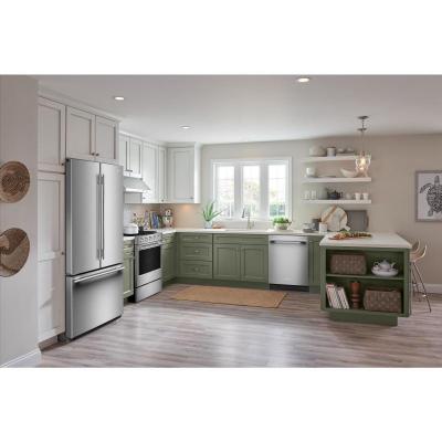 36" Kitchenaid 24 Cu. Ft. Counter-Depth French Door Refrigerator with Interior Dispense - KRFC236SPS
