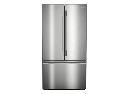 36" Kitchenaid 24 Cu. Ft. Counter-Depth French Door Refrigerator with Interior Dispense - KRFC236SPS