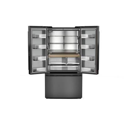 36" Kitchenaid 24 Cu. Ft. Counter-Depth French Door Refrigerator with Interior Dispense - KRFC236SBE