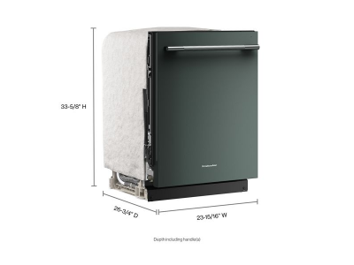 24" KitchenAid 360° Max Jets Third Rack 44 dBA Dishwasher with ProDry System - KDTS424SJP