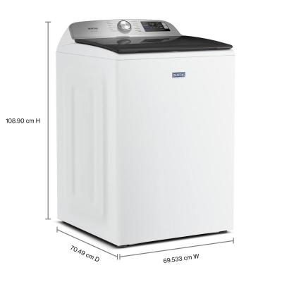 27" Maytag 6.0 Cu. Ft. Pet Pro Top Load Agitator Washer - MTW7205RW