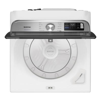 27" Maytag 6.0 Cu. Ft. Top Load Agitator Washer with Extra Power and Smart Appliance - MTW6205RW