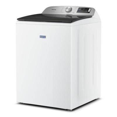 27" Maytag 6.0 Cu. Ft. Top Load Agitator Washer with Extra Power and Smart Appliance - MTW6205RW