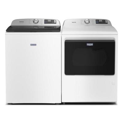 27" Maytag 6.0 Cu. Ft. Top Load Agitator Washer with Extra Power and Smart Appliance - MTW6205RW
