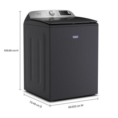 27" Maytag 6.0 Cu. Ft. Top Load Agitator Washer with Extra Power and Smart Appliance - MTW6205RF