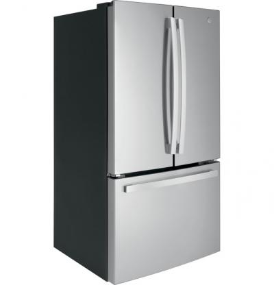 36" GE 27.0 Cu. Ft. Fingerprint Resistant French-Door Refrigerator - GNE27EYMFS