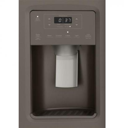 36" GE 25.1 Cu. Ft. Side-By-Side Refrigerator - GSS25IMNES