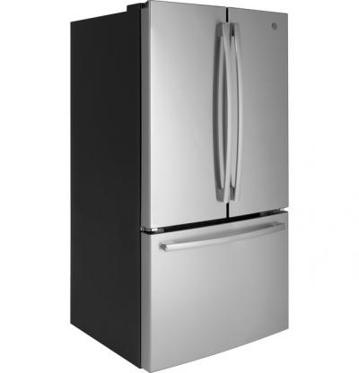 36" GE 27.0 Cu. Ft. Fingerprint Resistant French-Door Refrigerator - GNE27JYMFS