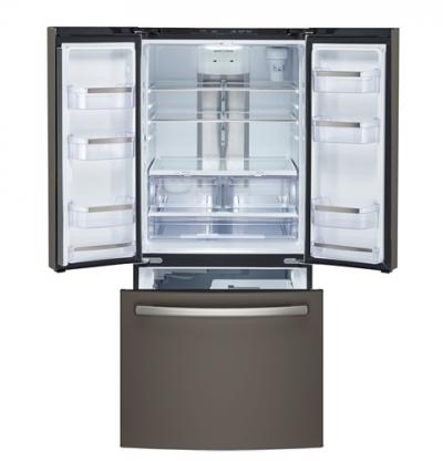 33" GE Profile 24.8 Cu. Ft. French Door Bottom-Mount With Factory Installed Icemaker - PNE25NMLKES