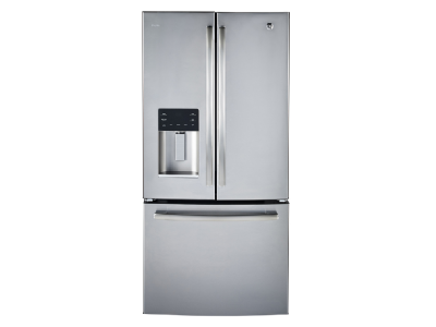 33" GE Profile 23.6 Cu. Ft. French Door Refrigerator In Fingerprint Resistant Stainless Steel - PFE24HYRKFS