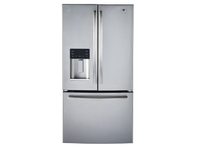 33" GE Profile 17.5 Cu. Ft. Full Size Refrigerator in Fingerprint Resistant Stainless Steel - PYE18HYRKFS
