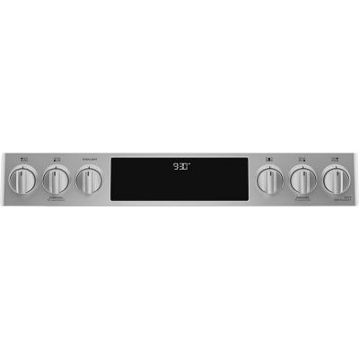 30" GE Profile 5.7 Cu. Ft. Dual Fuel Slide-in Range With Wifi In Stainless Steel - PC2S930YPFS