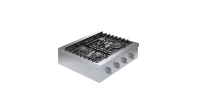 30" Bosch 800 Series Professional Rangetop With 4 Burner In Stainless Steel - RGM8058UC