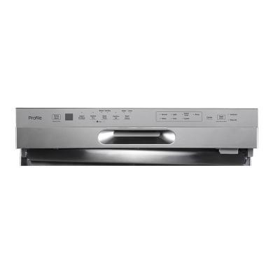 24" GE Profile Built-In Front Control Dishwasher in Stainless Steel - PBF665SSPFS