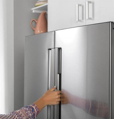 36" Haier 27.0 Cu. Ft. Fingerprint Resistant French-Door Refrigerator - QNE27JYMFS