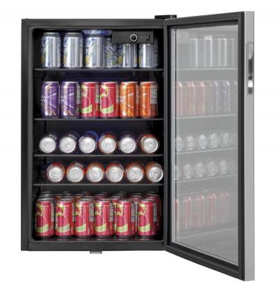 21" Haier 150-Can Beverage Center - HEBF100BXS