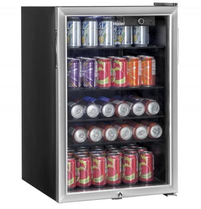 21" Haier 150-Can Beverage Center - HEBF100BXS