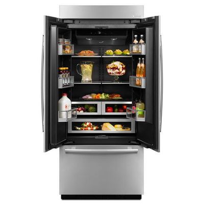 36" Jenn-Air 20.8 Cu. Ft. Built-In French Door Refrigerator - JF36NXFXDE