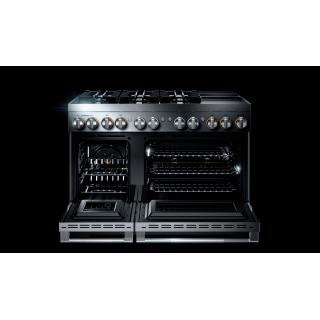 48" Jenn-Air Rise Dual-Fuel Professional Range With Chrome-Infused Griddle - JDRP548HL
