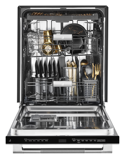 24" Jenn-Air Rise 39 dBA Built-In Dishwasher in Stainless Steel - JDPSS244LL