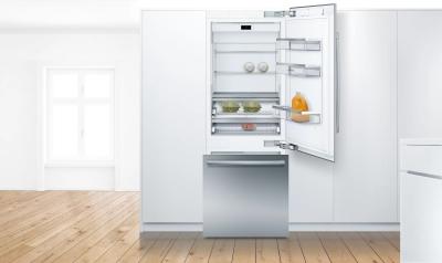30" Bosch Benchmark Series Built-in Bottom Freezer Refrigerator In Stainless Steel - B30BB935SS